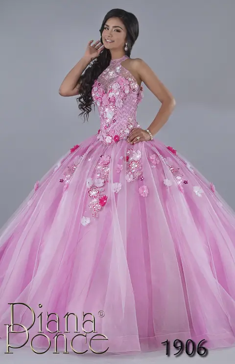Vestido de XV años modelo 1906 Rosa Halter — Diana Ponce Zamora